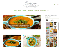 Tablet Screenshot of cravingcobbler.com